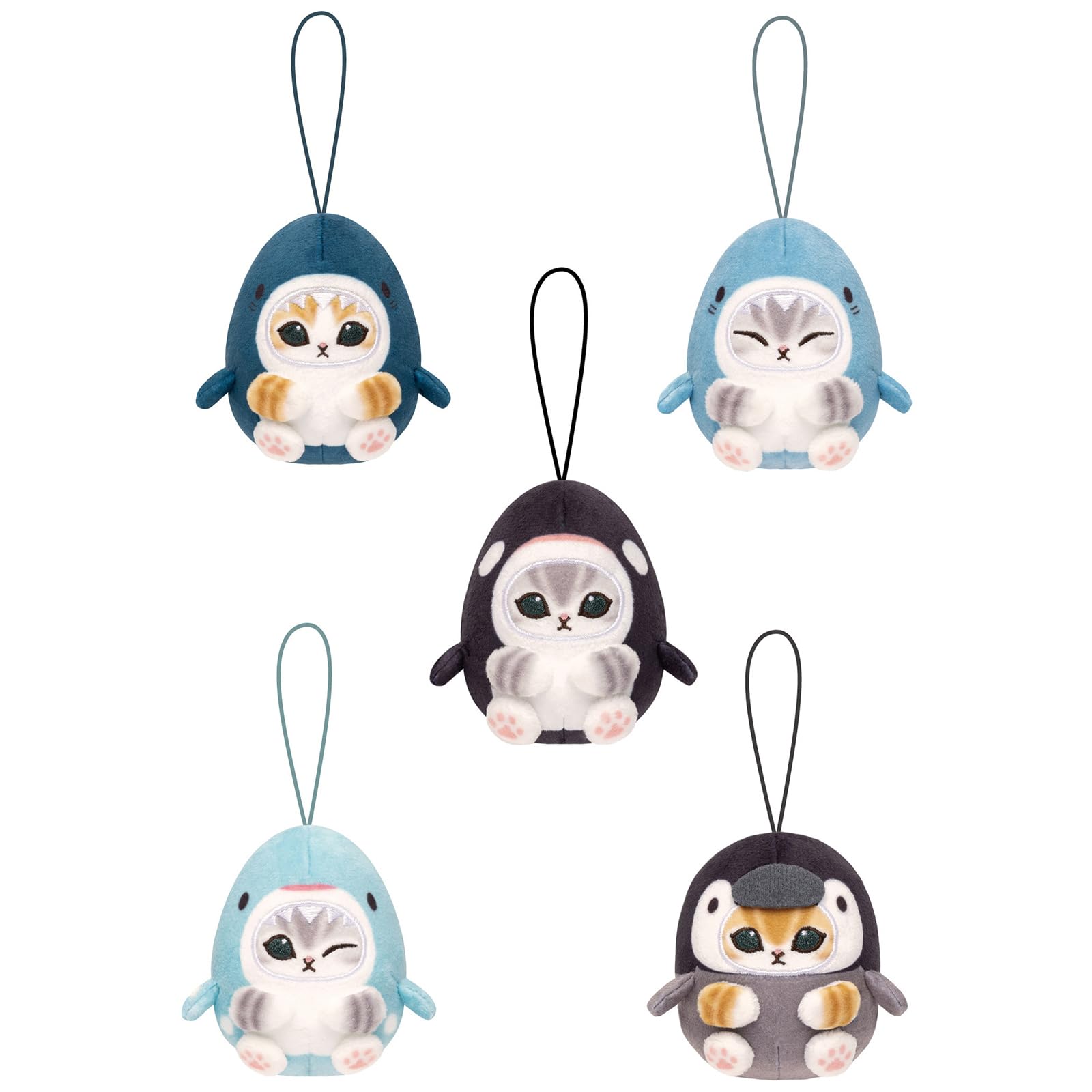 ぬいぐるみ・マスコット Mofusand Surfing Plush Amazon.com: Kouhigh Toys Mofusand Marine Life Meow Koronui Plush